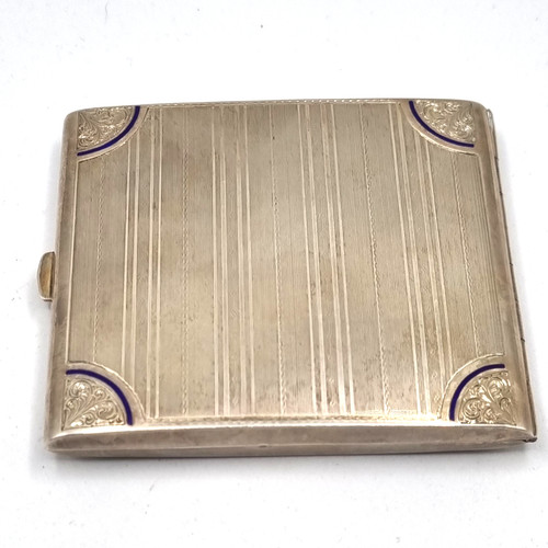 900er silber blaue emaille - 900er,