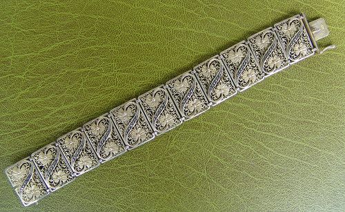 Feines 835 silber armband - feines,