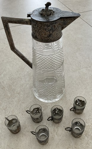 Siebenteiliges likörset aus - likörset,