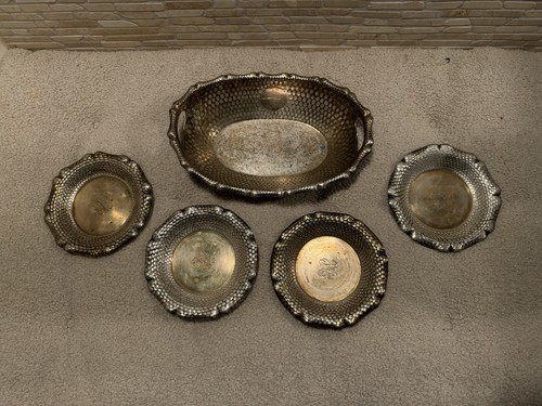 800 silber schalen - 800, set