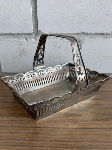 Silber schale korb obst - schale,