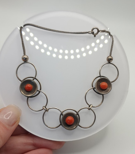 Kette collier silber - collier,