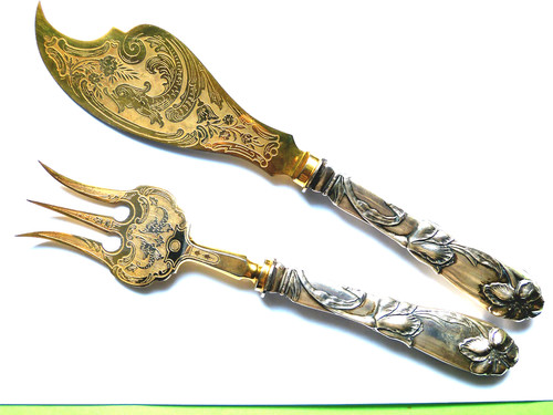 Jugendstil 800 silber - jugendstil,