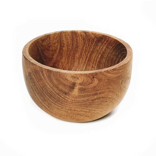 Teakholz mini gewürzschale - gewürzschale, xs