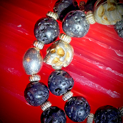 Armband lavastein sterling - lavastein,