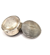 Antik Jugendstil Silber Pillen