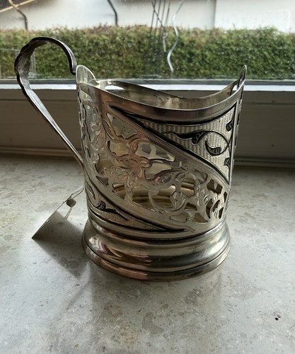 Russischer glashalter silber - russischer,
