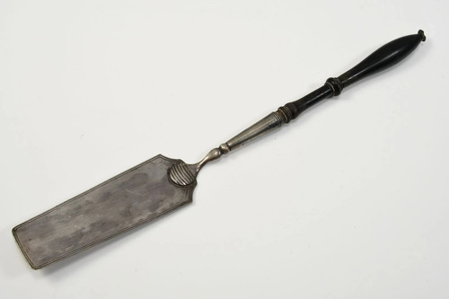 Biedermeier fischheber silber - fischheber,