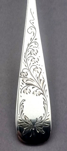 Antiker tafellöffel silber - tafellöffel,