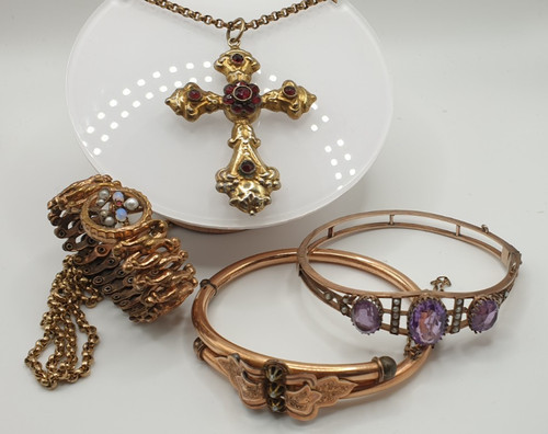 Konvolut schmuck antik - schmuck,