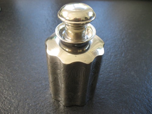 Teedose silber biedermeier - silber,