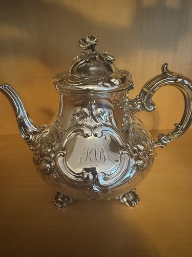 Antike 800er silber teekanne - 800er,