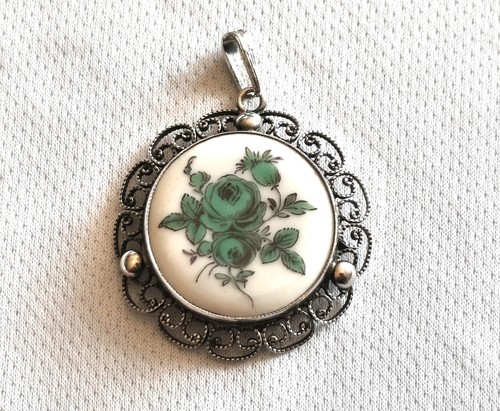 Antiker meissen anhänger - anhänger, aus