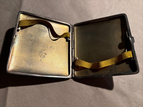 Zigaretten etui silber antik - etui,