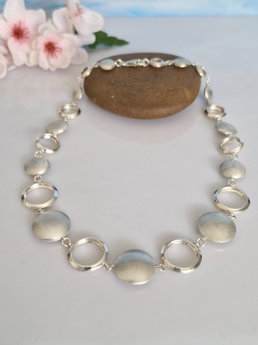 Phantastisches collier silber - collier,