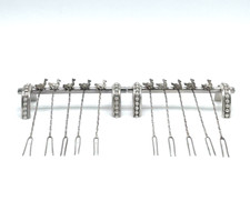 10 Tolle Art Deco echt Silber