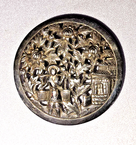 Brosche silber oder - brosche,, ev.