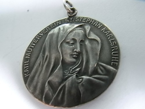Antik 990 silber - silber, medaillon