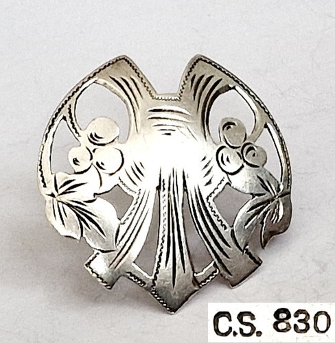Antike jugendstil brosche - jugendstil,