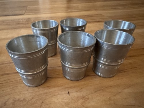 Kleine zinn schnapsbecher - kleine,