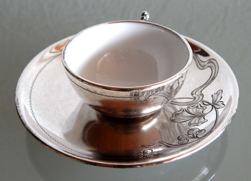 Jugendstil mokkatasse deutsch - jugendstil,