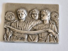 Antik, Bild, 800 Silber, 5