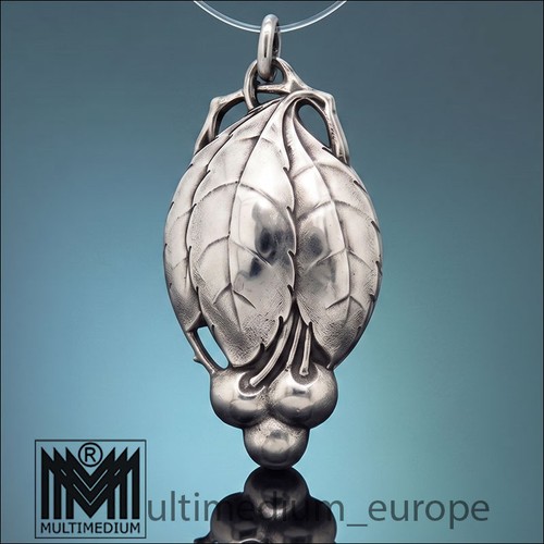 Jugendstil anhänger silber - jugendstil,
