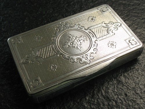 Schnupftabakdose silber lot - silber,