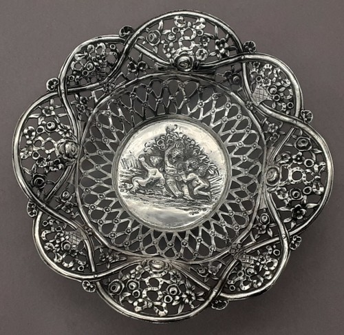 Konfektschale 800er silber - konfektschale,