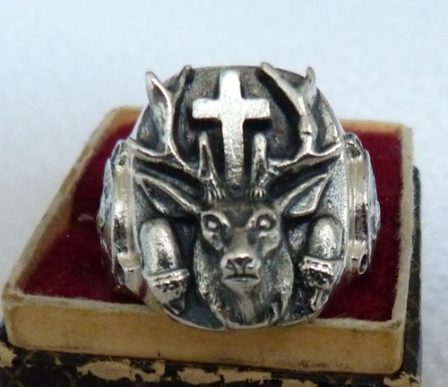 Ring der hirsch hubertus - der,
