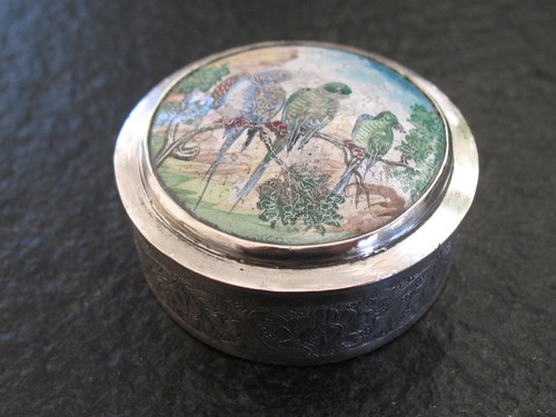 Pillendose silber 900 - silber,