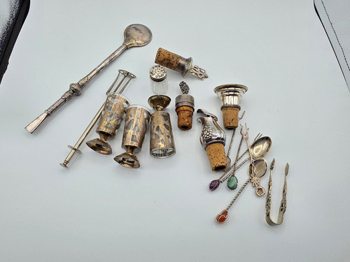 Silber und versilbertes - und,