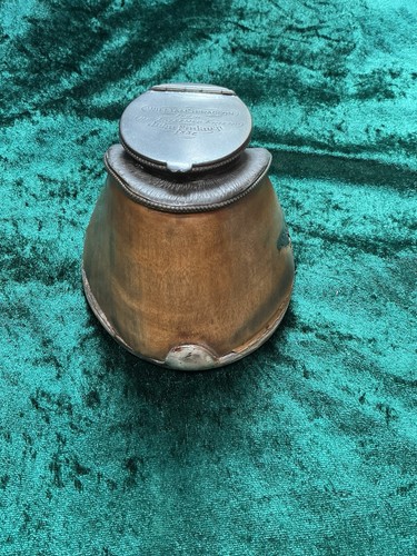 Silber dose pferdehuf 1882 - silber,