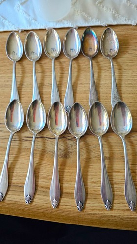 12x löffel aus silber 12 - 12x,
