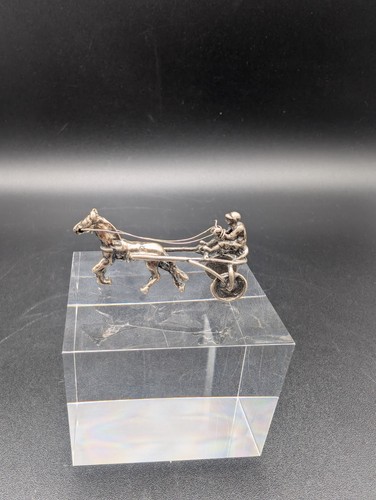 Silber miniatur sulky - miniatur,