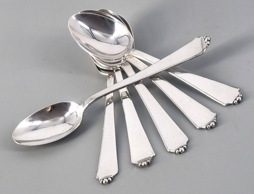 Seltene art deco kaffeelöffel - art,