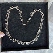 Silber Halskette Collier F