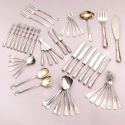 Wmf jugendstil besteck - jugendstil, 6