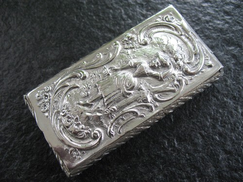 Schnupftabakdose silber 800 - silber,