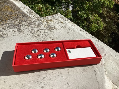 Tischkarten set vintage - tischkarten, 70er