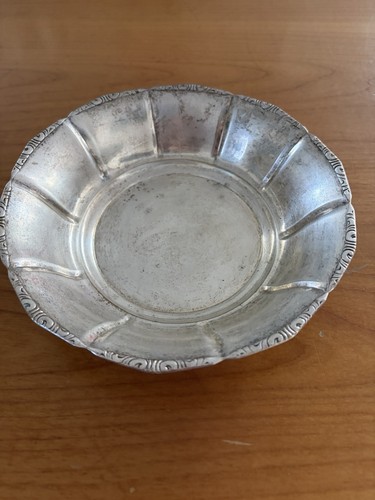 Versilberte schale - versilberte, im